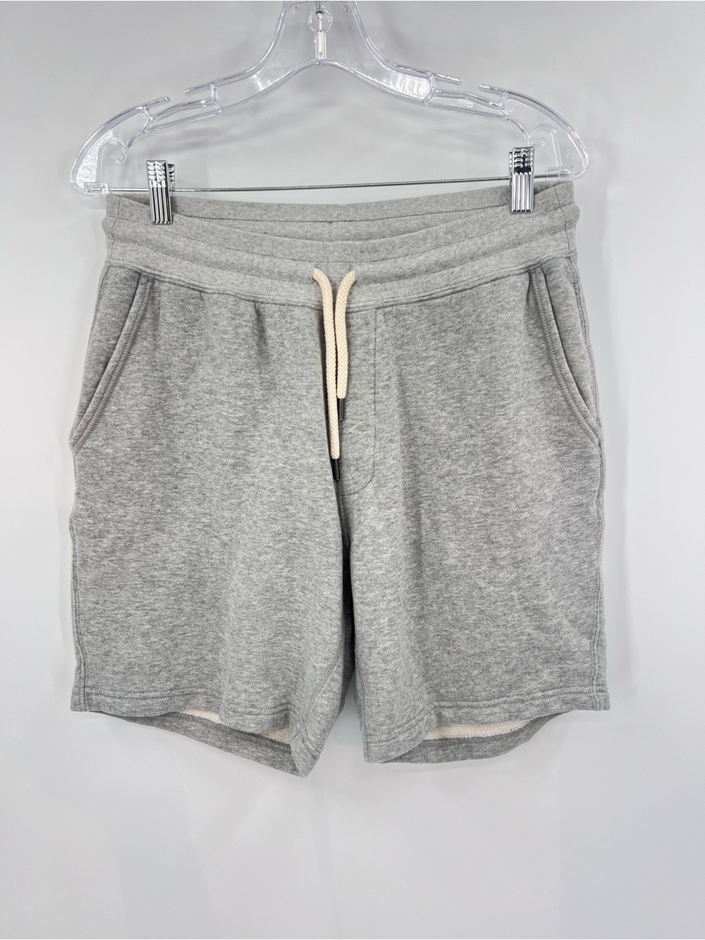 Faherty fleece shorts gray M